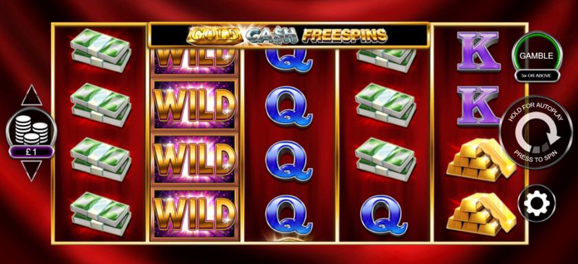 Graj teraz - Gold Cash Free Spins