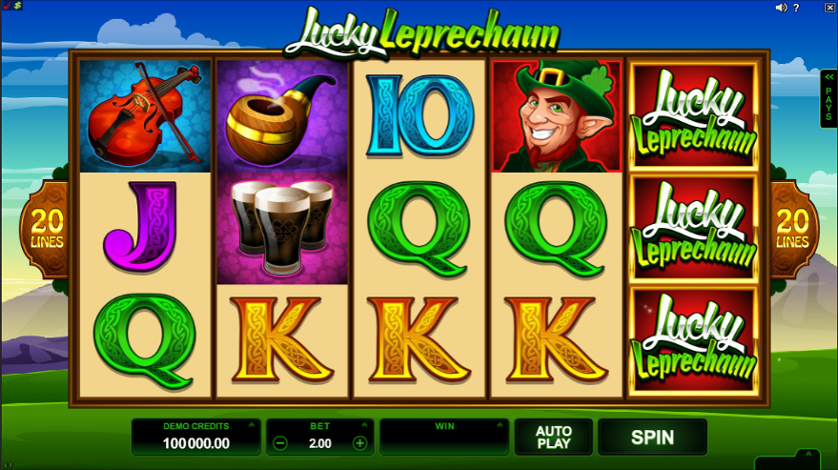 Graj teraz - Lucky Leprechaun