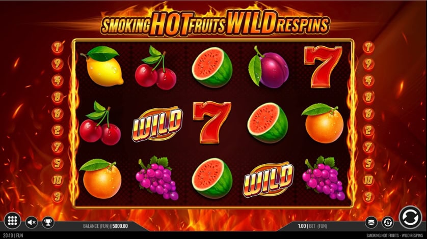 Graj teraz - Smoking Hot Fruits Wild Respins